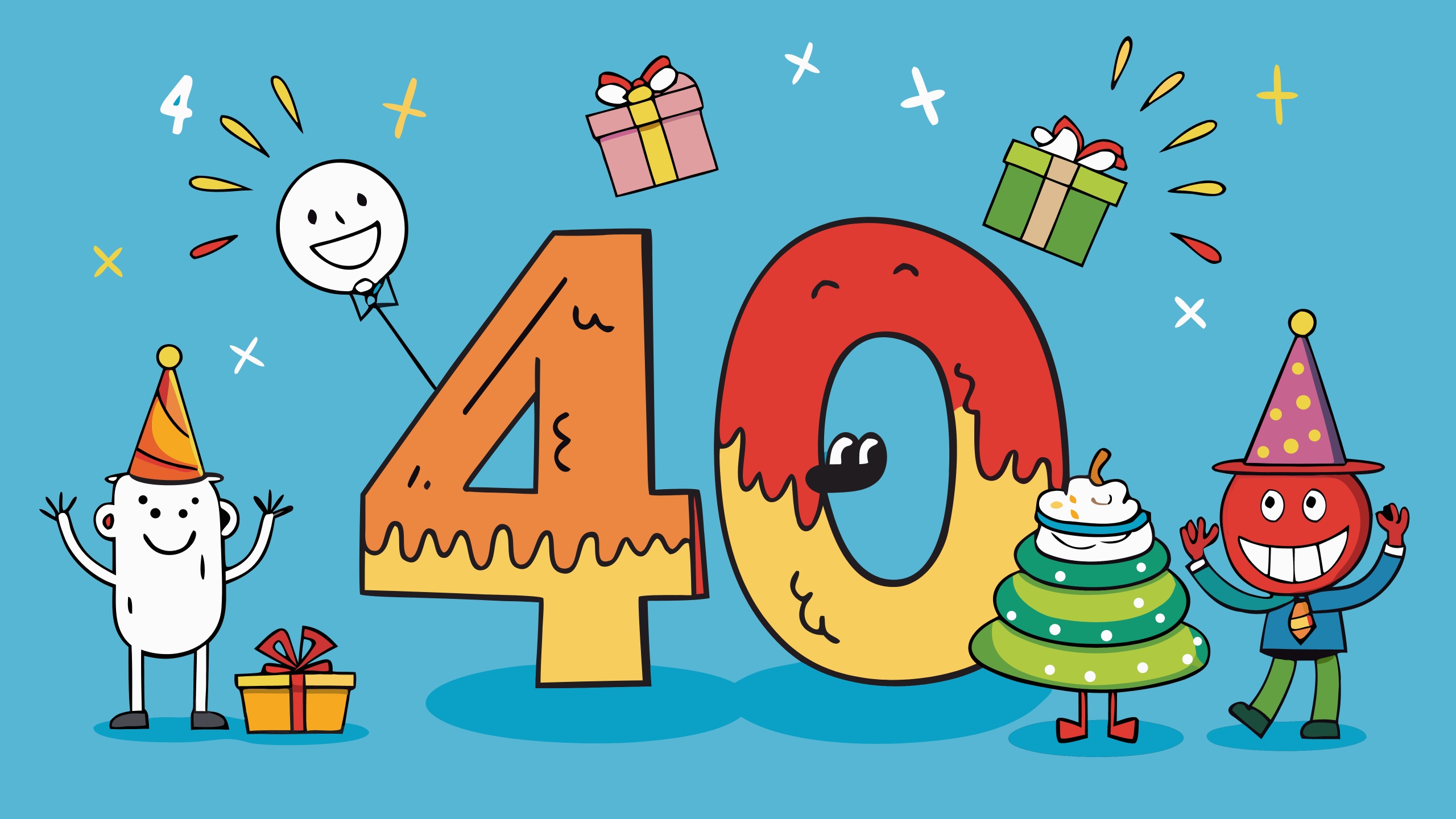 Поздравление с юбилеем 40 лет